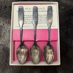 Men of peace spoons